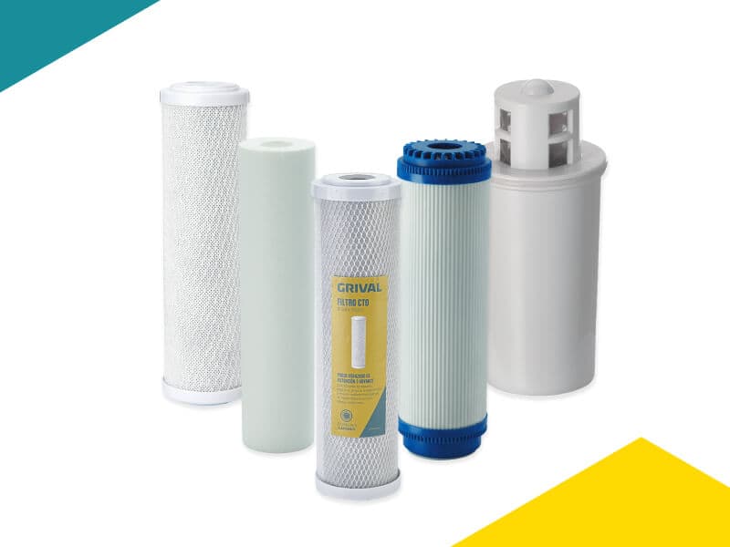 Repuestos filtros de agua