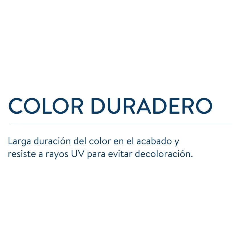 Color duradero