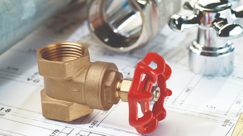 Imagen válbulas y llaves de paso