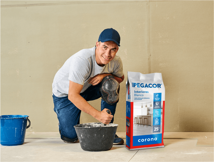 Pegacor tiene máxima facilidad de mezcla