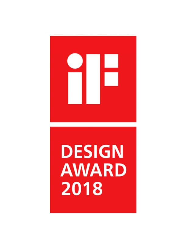 Sello premio design award 2018